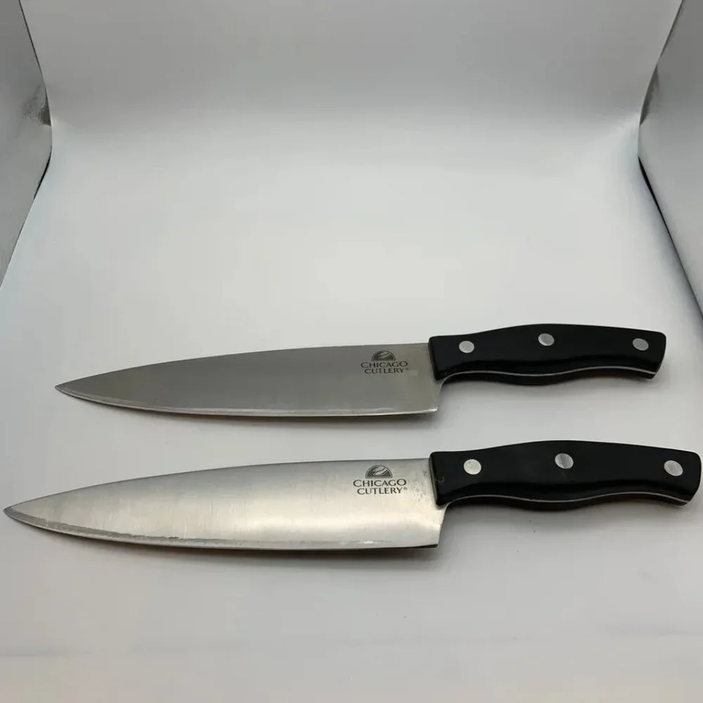 Set of Two Chicago Cutlery Utility Chef's Kitchen Knives